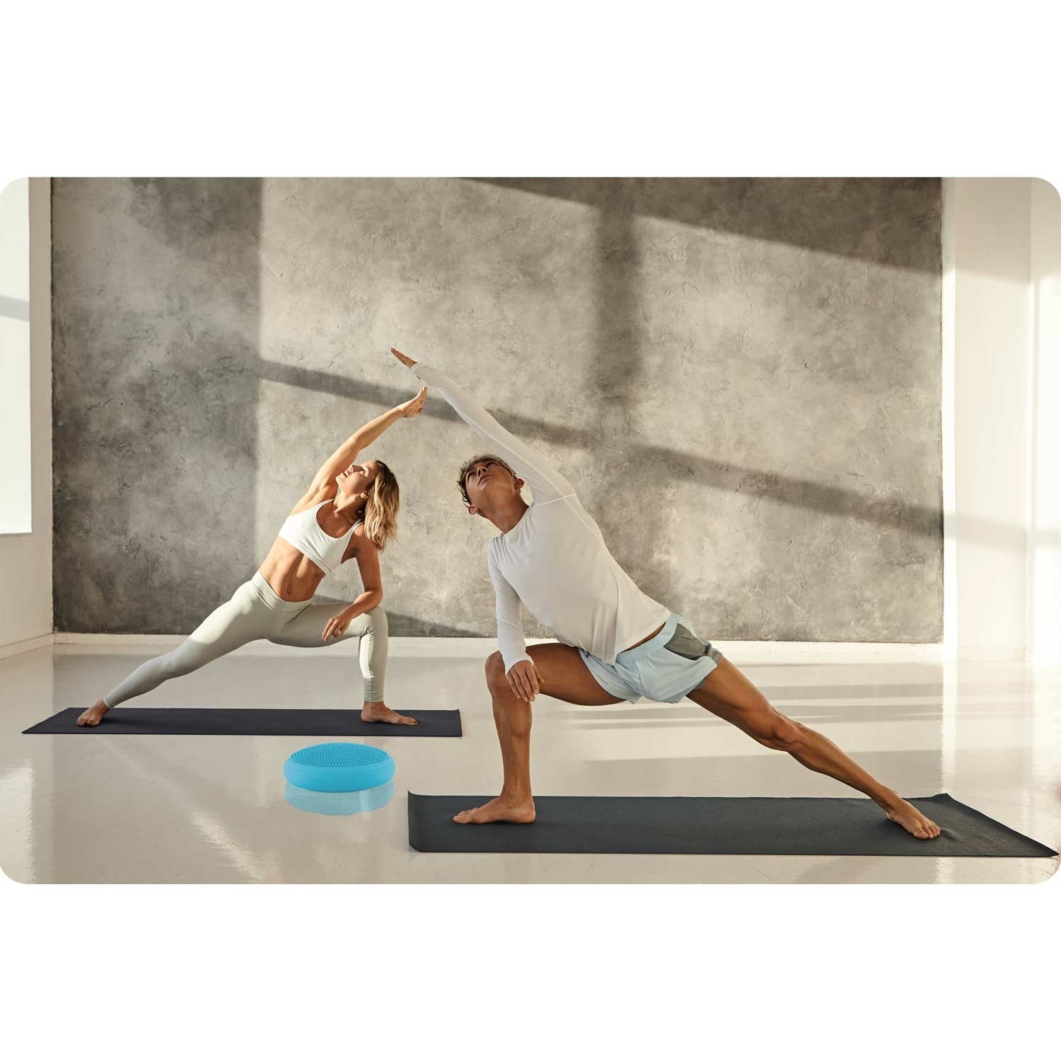 33 cm NS-958 mėlynos spalvos sensorinė pratimų pagalvė