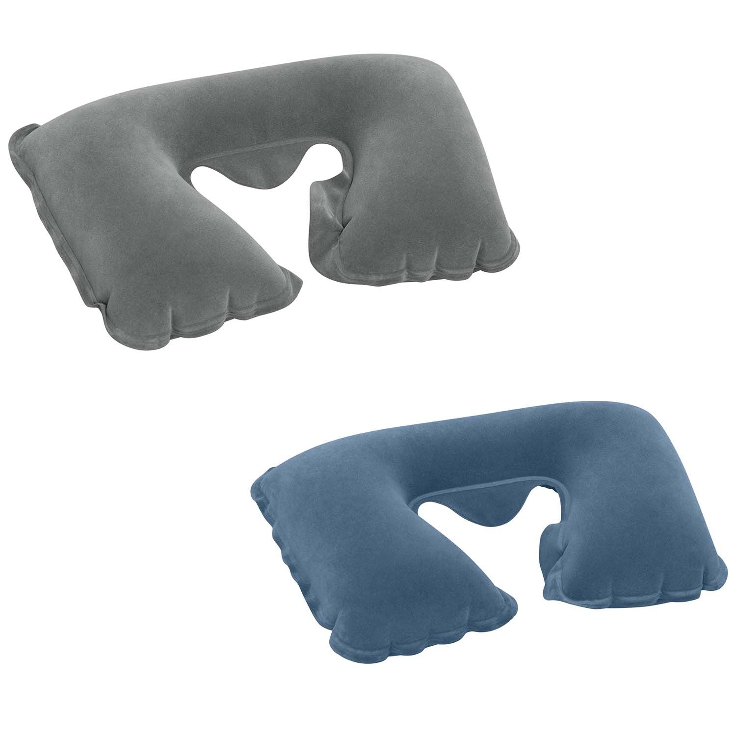 37 cm x 24 cm x 10 cm Bestway 67006 mėlynos kelionės pagalvės