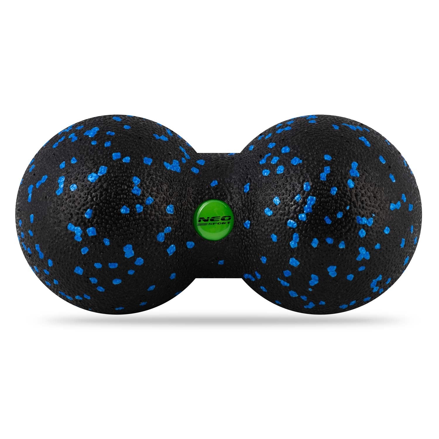 NS-966 dujinių masažo ir fitneso kamuolys, juodas ir mėlynas