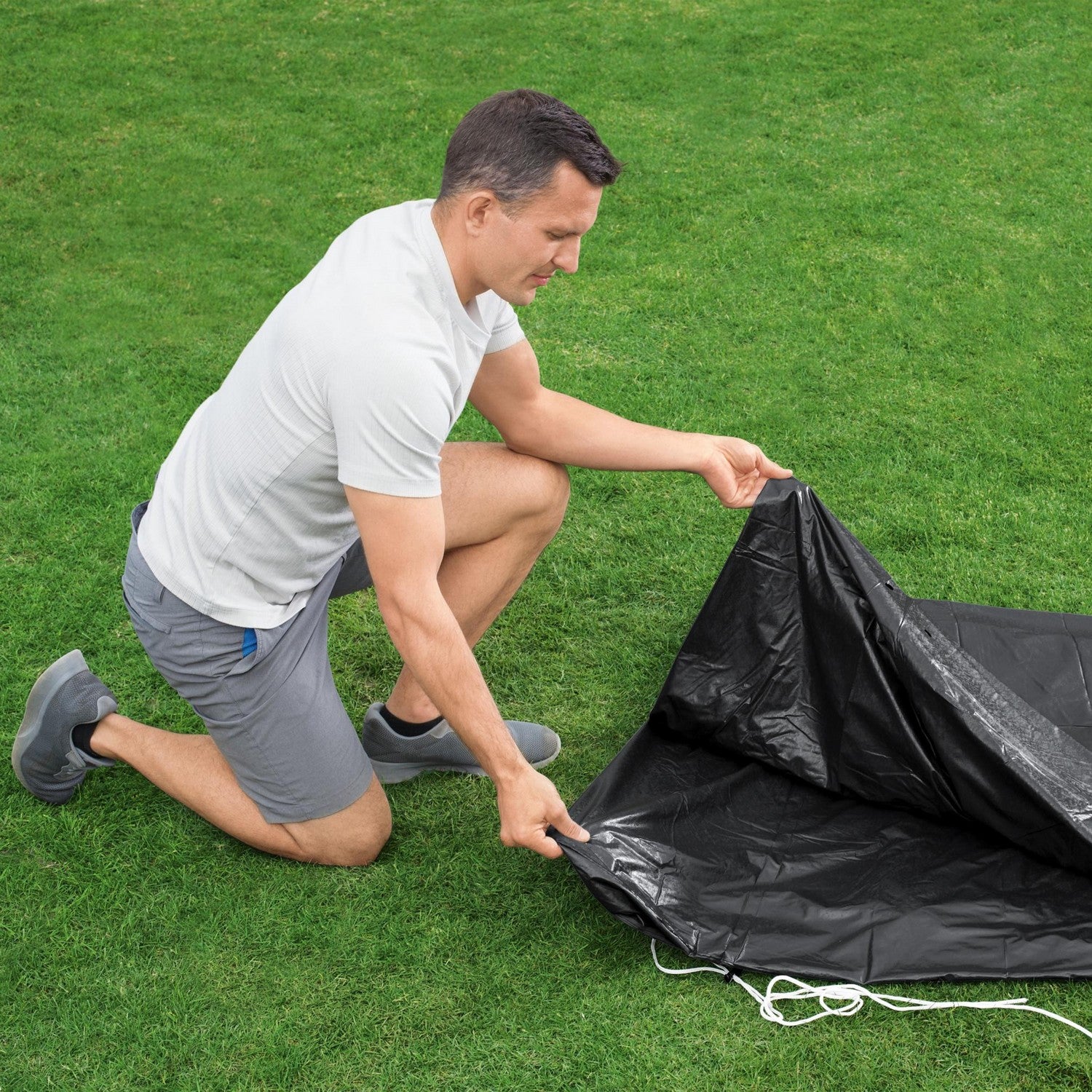 305 cm stogo baseino dangtelis