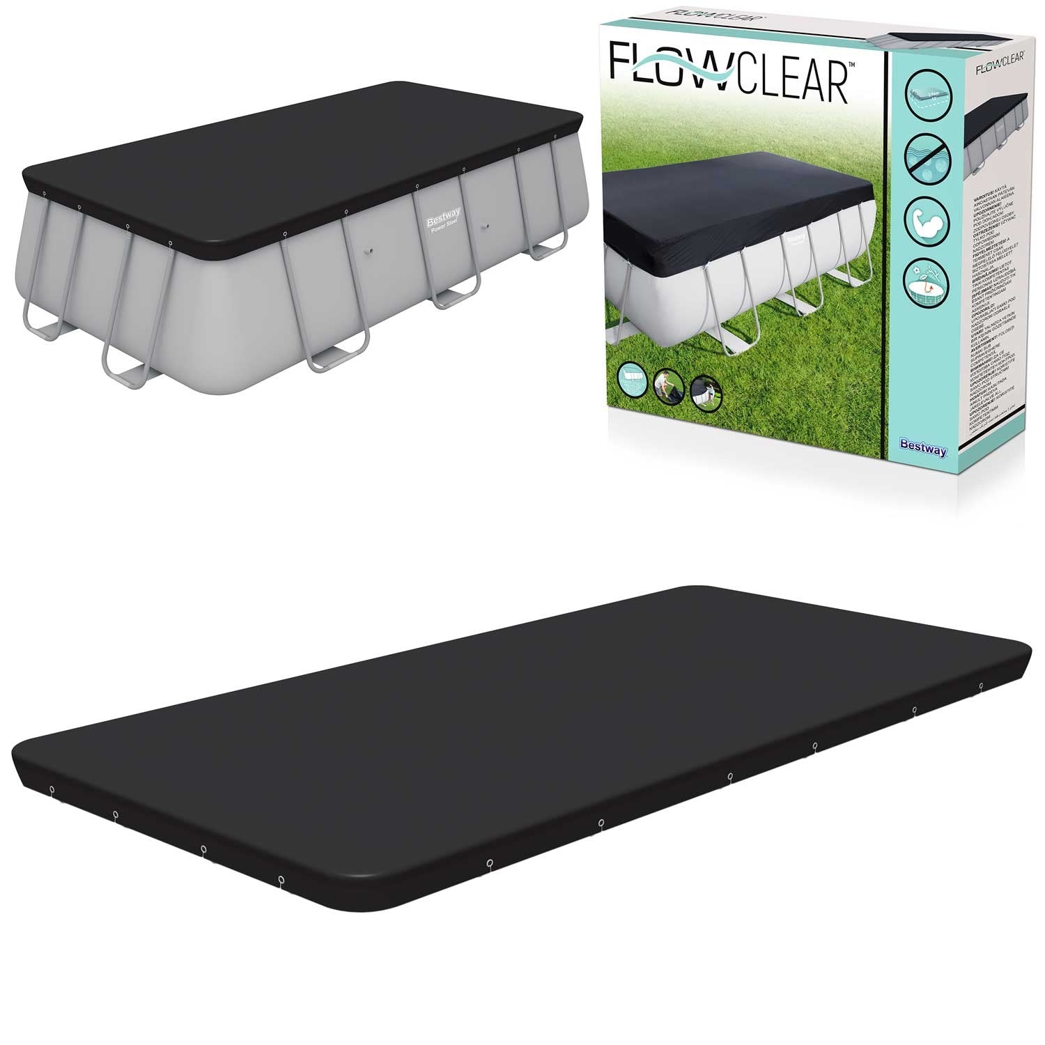 396 x 172 cm stogo baseino dangtelis Bestway 58232