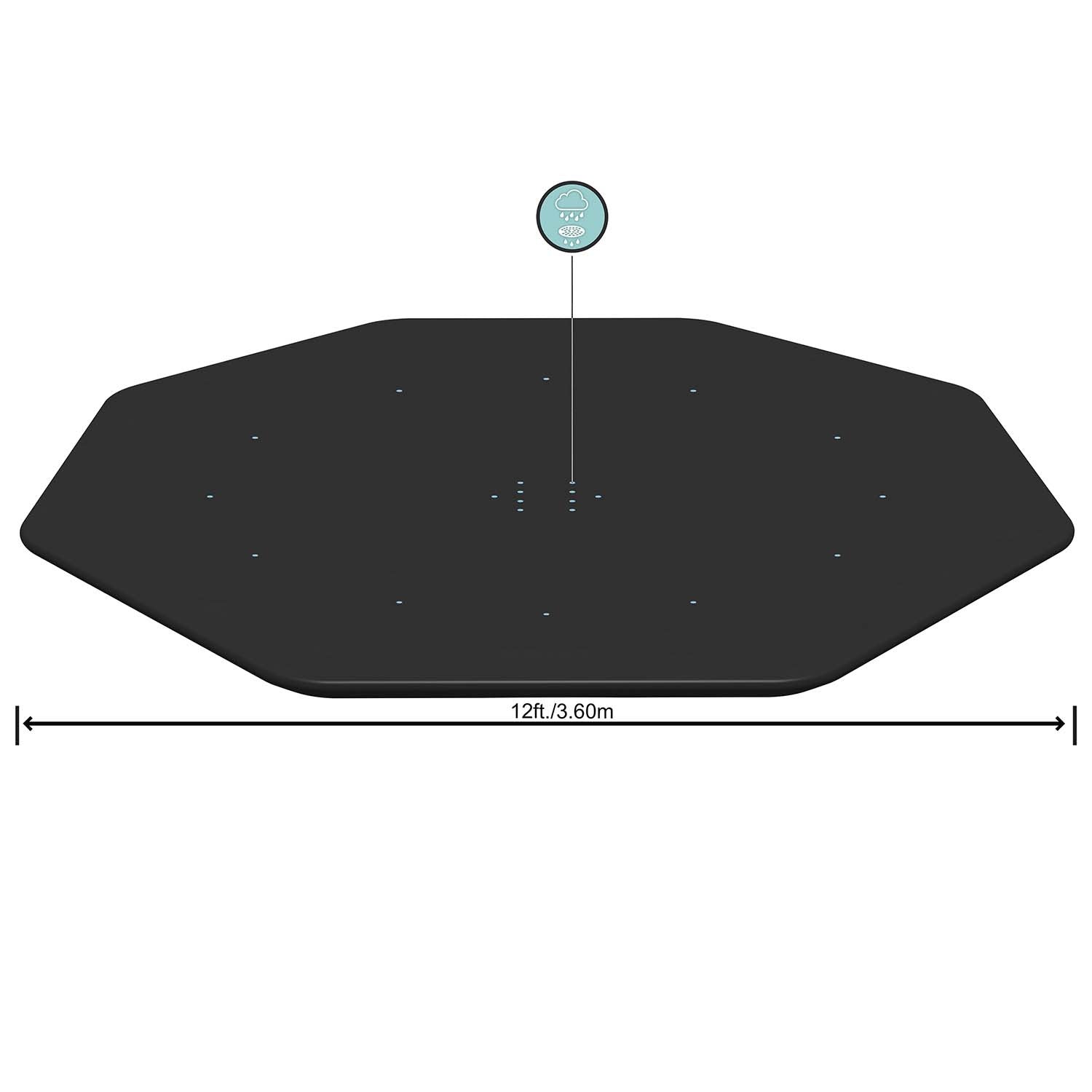 396 cm strypo baseino dangtelis Bestway 58292