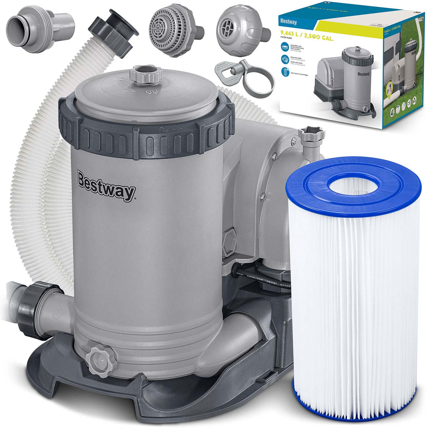 Bestway 58391 baseino filtravimo siurblys (9463L/h)