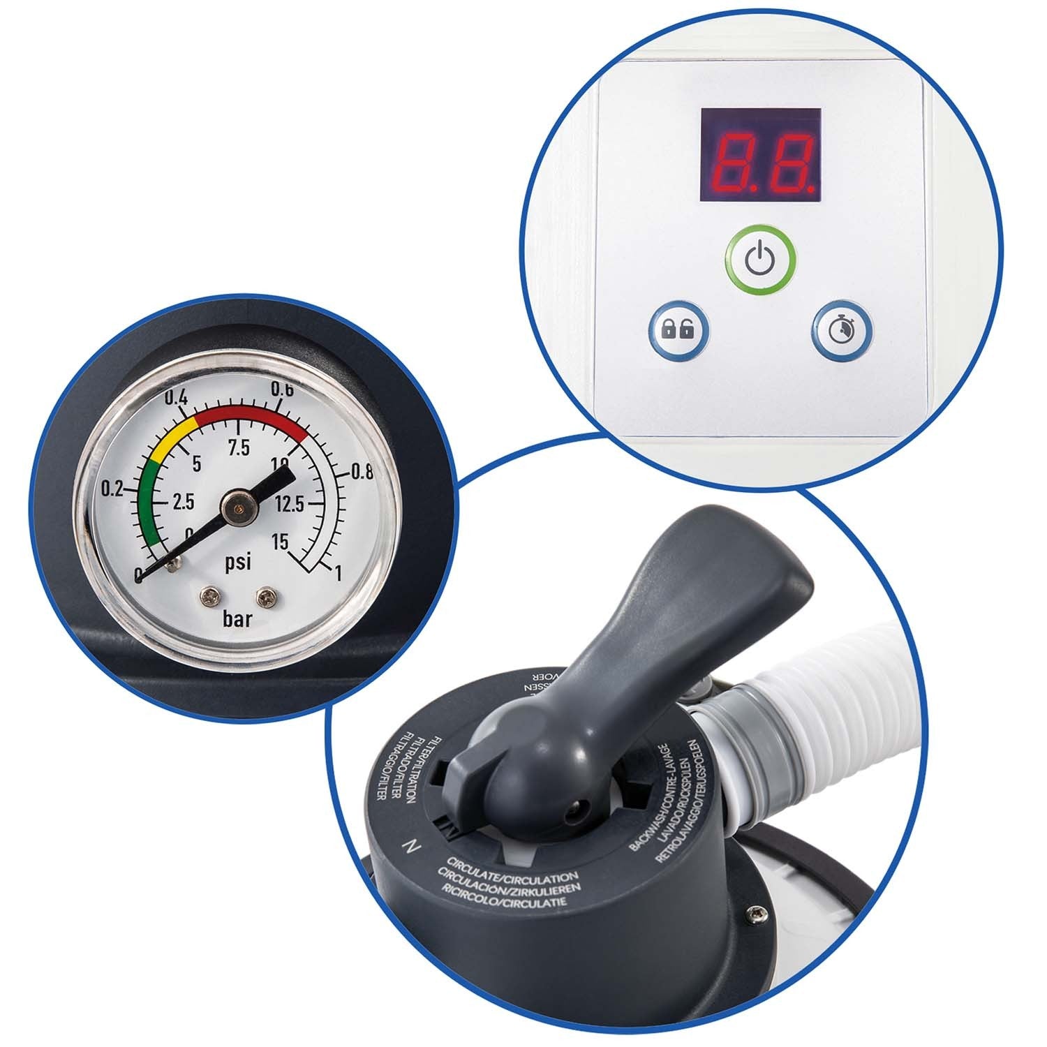 3500 l/h INTEX 26642 smėlio filtravimo siurblys