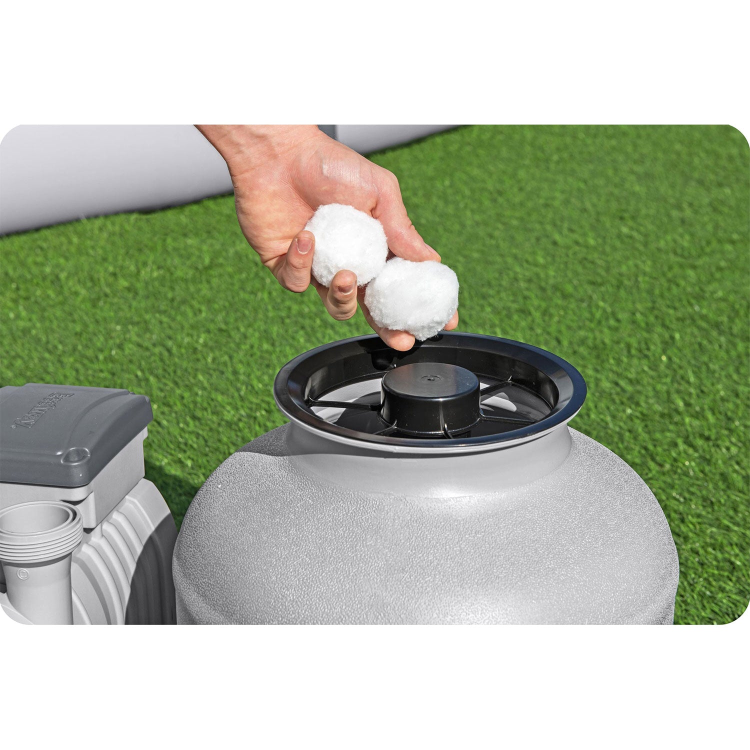 Plokštės smėlio siurblys 8327 L/h Bestway 58499