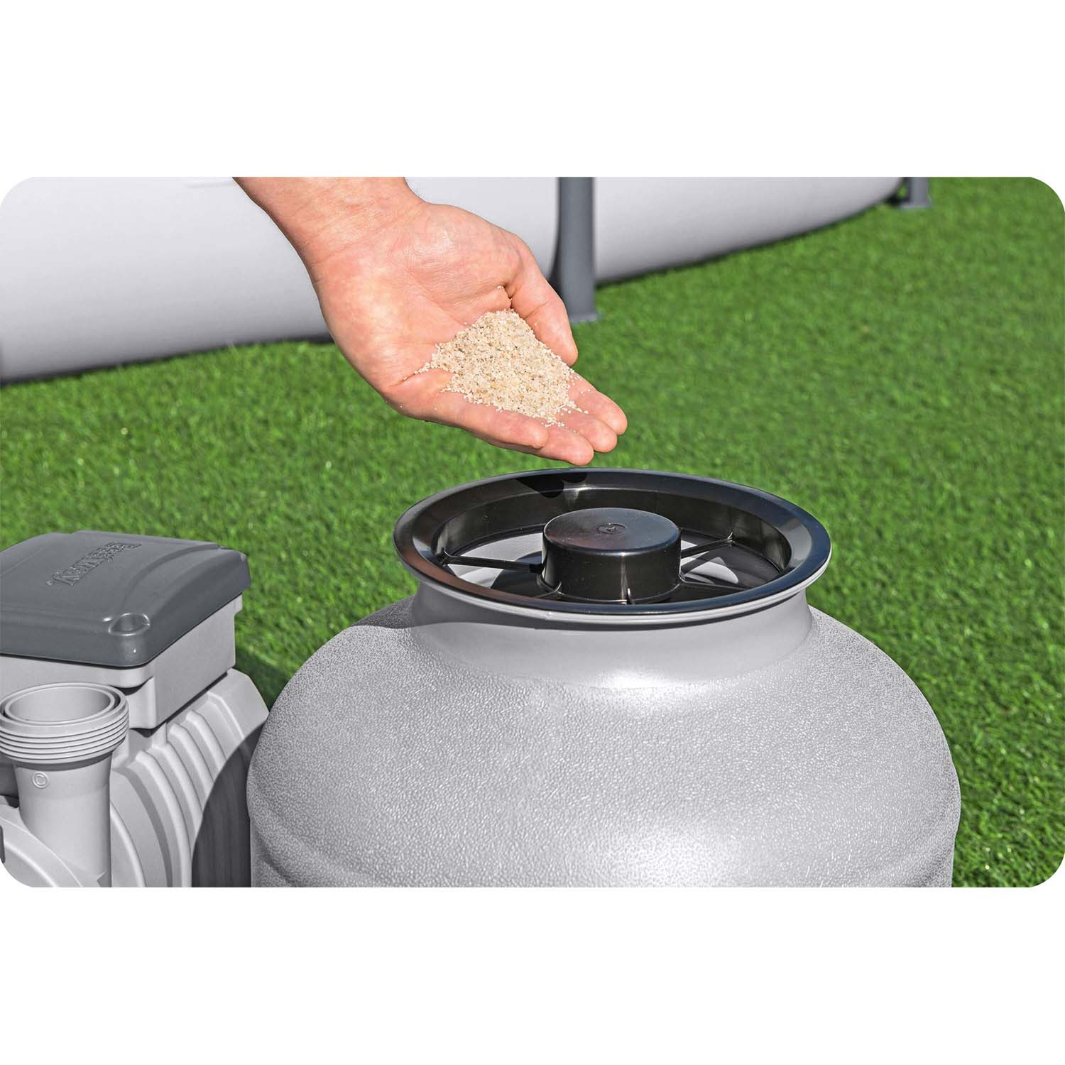 Plokštės smėlio siurblys 8327 L/h Bestway 58499