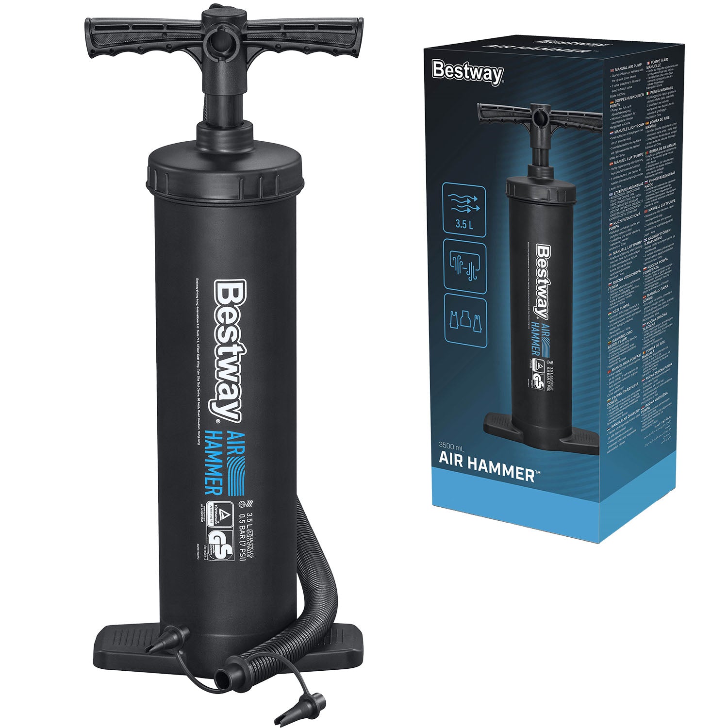 48 cm 3,5 litrų / Bestway 62030 ciklo stūmoklės siurblys