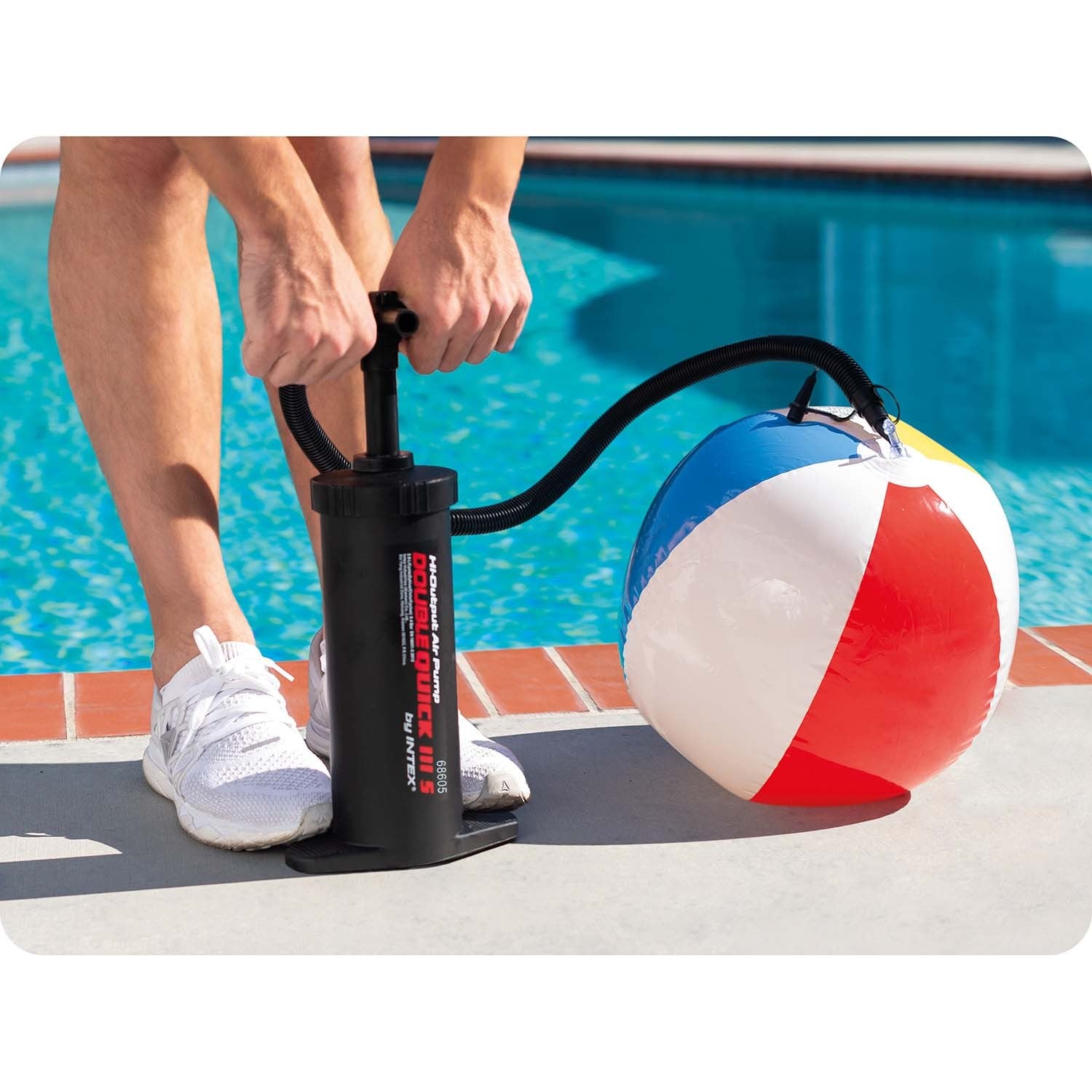 Dvigubas greitas IIIS 37 cm INTEX 68605 variklis