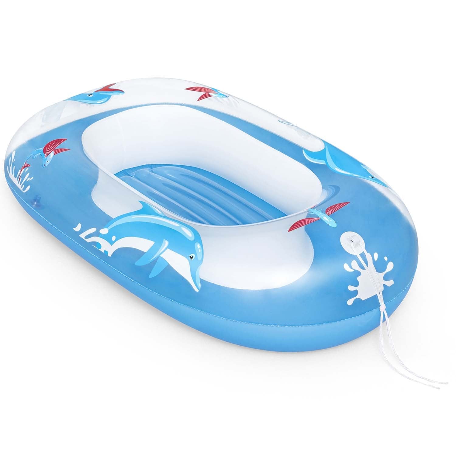 Paplūdimio laiveliai delfinams 102 x 69 cm Bestway 34037