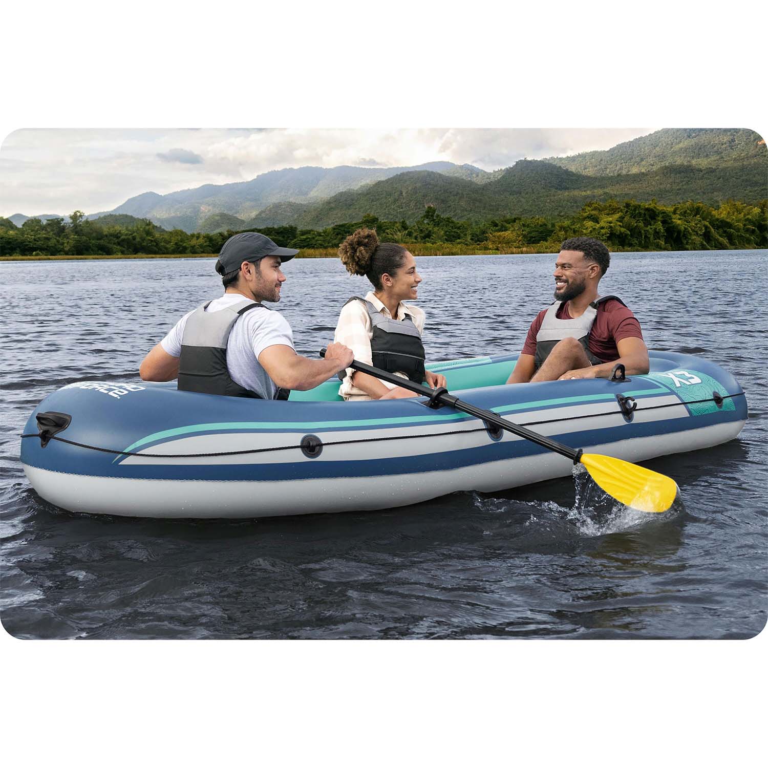 Pontonas Trek X3 Raft 294 x 137 cm Bestway 61154