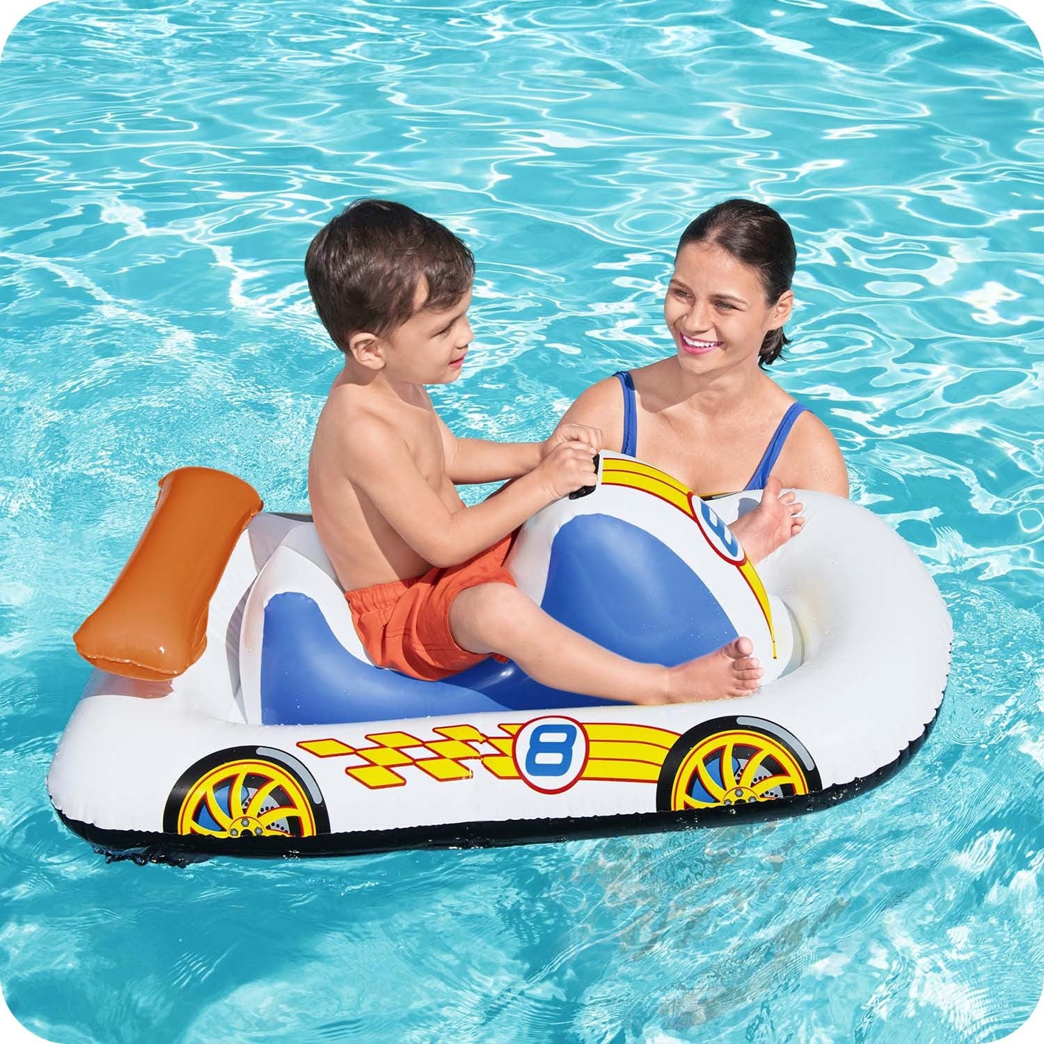 Vaikų valtis, lenktynių automobilis Bestway 41480