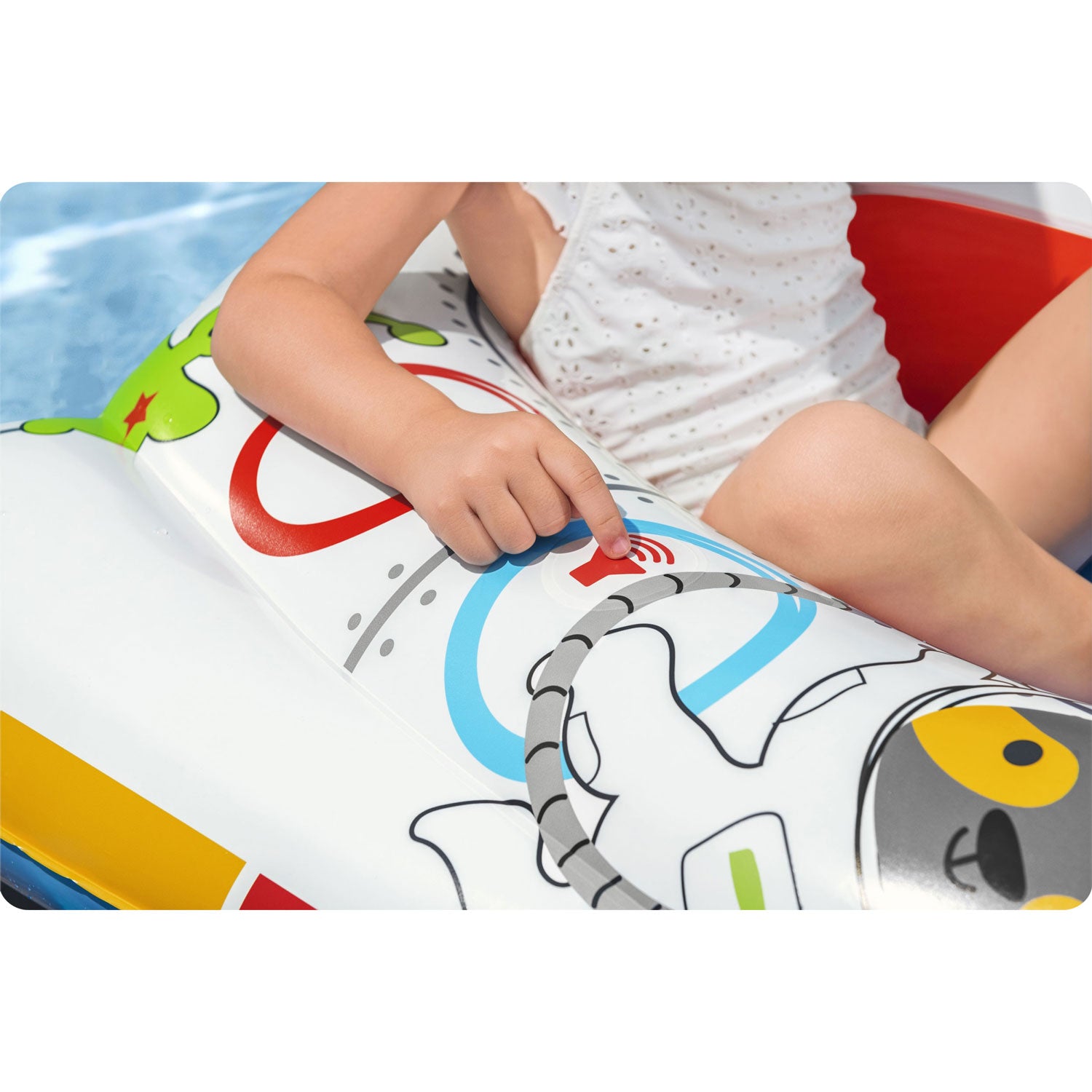 Plokštinis laivas 104 x 99 cm Bestway 34178