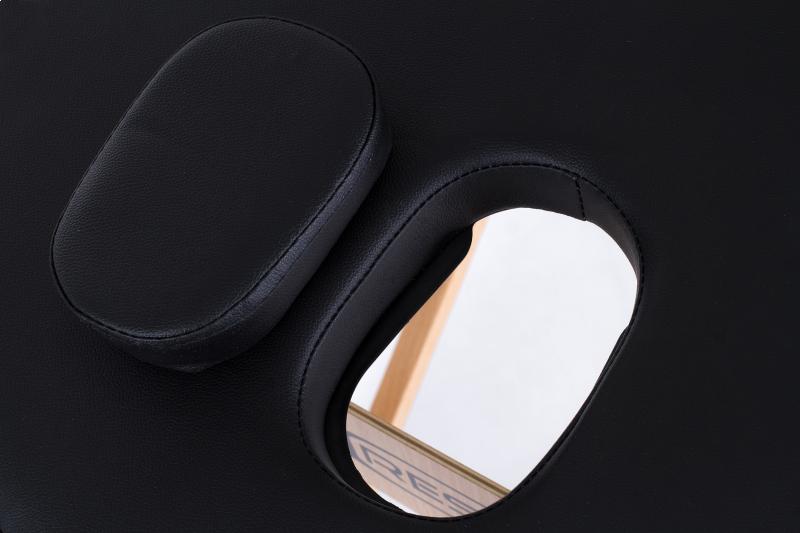RESTPRO® Classic Oval 2 Black (juoda spalva) Masažo stalas