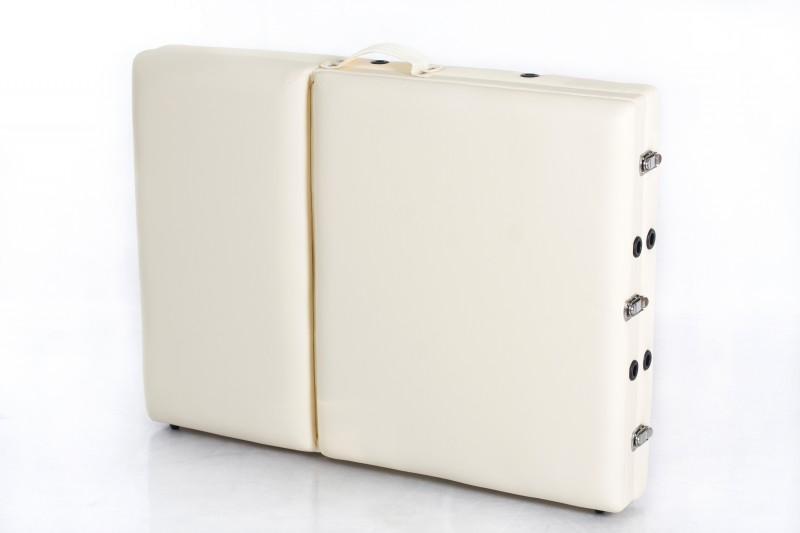 RESTPRO® Classic-3 kreminis nešiojamas masažo stalas