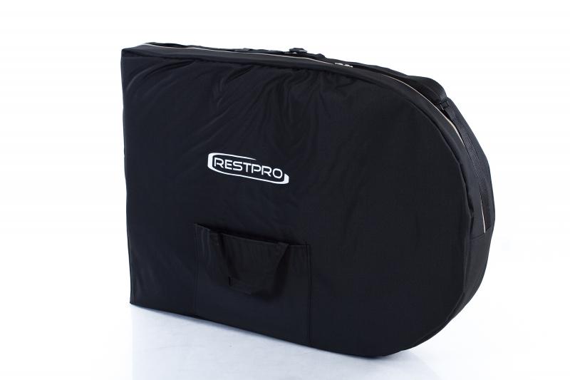RESTPRO® Classic Oval 2 Black (juoda spalva) Masažo stalas