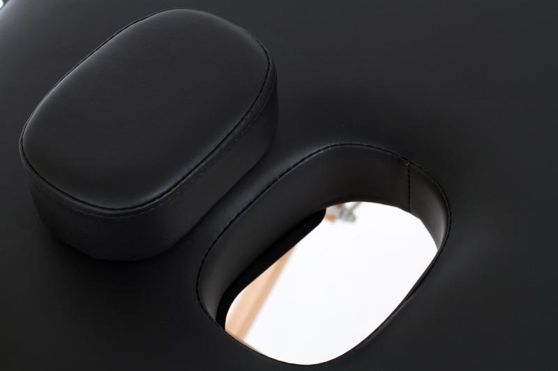 RESTPRO® VIP OVAL 3 BLACK masažo stalas