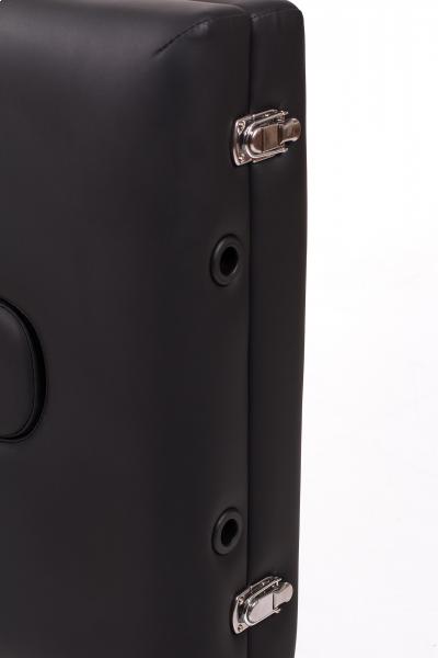 RESTPRO® ALU 2 (S) juodas nešiojamas masažo stalas