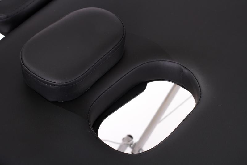 RESTPRO® ALU 2 (S) juodas nešiojamas masažo stalas