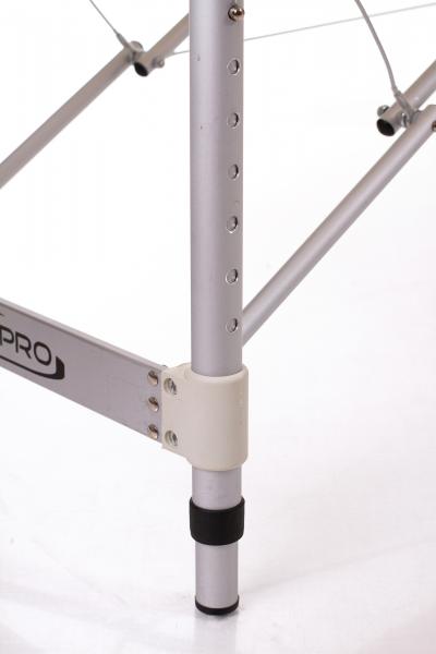 RESTPRO® ALU 2 (S) kreminis nešiojamas masažo stalas