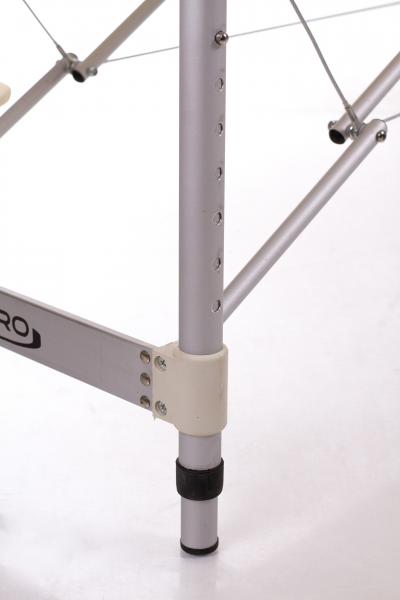 RESTPRO® ALU 2 (M) kreminis nešiojamas masažo stalas