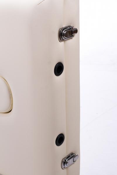 RESTPRO® ALU 2 (M) kreminis nešiojamas masažo stalas