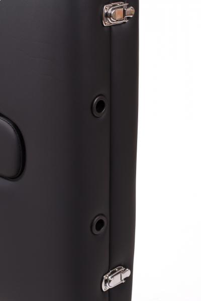 RESTPRO® ALU 2 (L) juodas nešiojamas masažo stalas