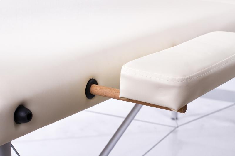 RESTPRO® ALU 3 kreminis nešiojamas masažo stalas