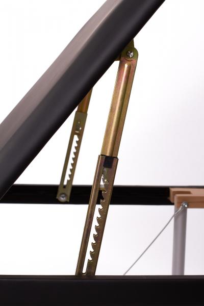 RESTPRO® ALU 3 juodas nešiojamas masažo stalas