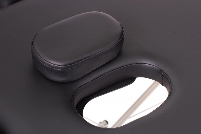 RESTPRO® ALU 3 juodas nešiojamas masažo stalas