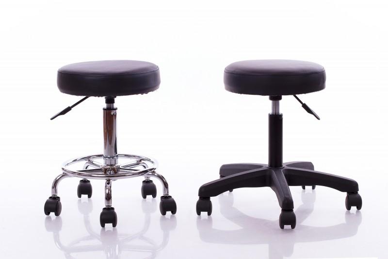 Išmatos "Master RESTPRO® Round 2" juodai