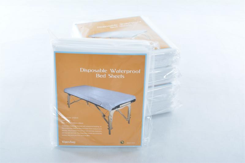 Vienkartiniai vandeniui atsparūs lovelės - 10 pakuočių