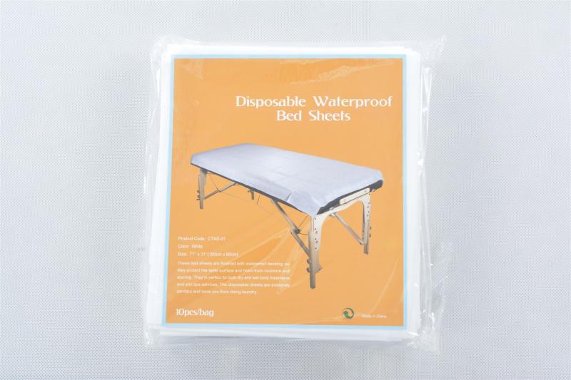 Vienkartiniai vandeniui atsparūs lovelės - 10 pakuočių