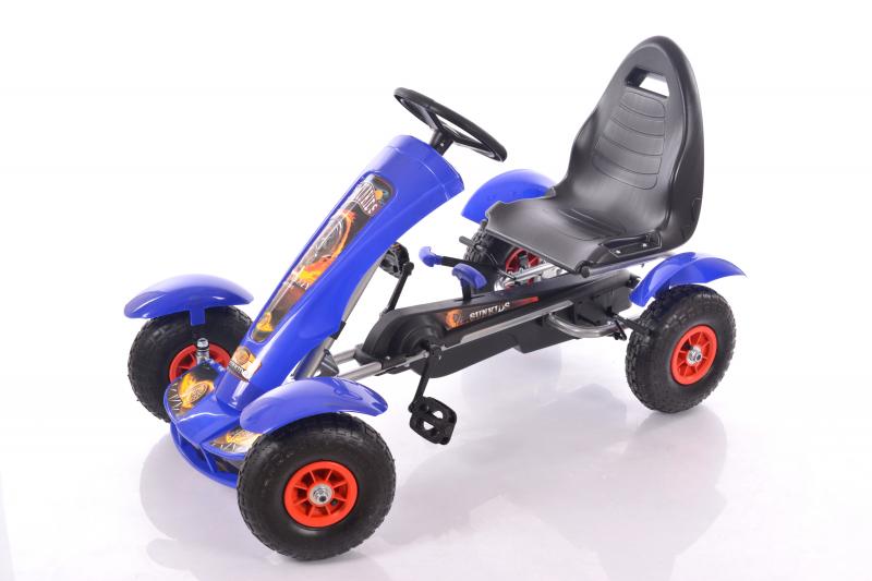 Velokart (Velomobile) Go-Kart F618 Blue (4-10 metų)