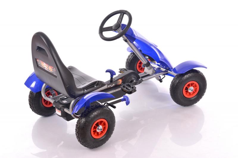 Velokart (Velomobile) Go-Kart F618 Blue (4-10 metų)