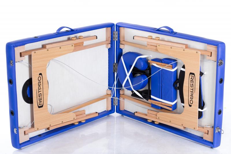 RESTPRO® Classic-2 BLUE masažo stalas