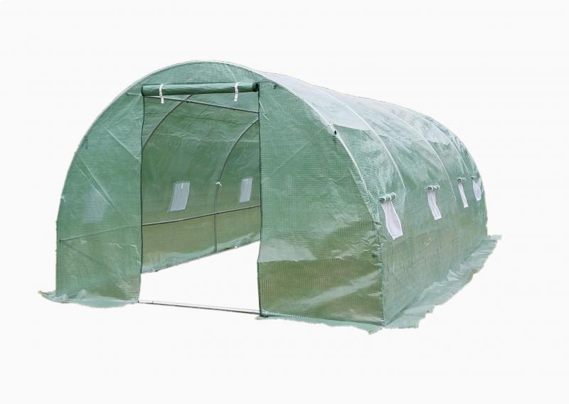18 m2 (3x6 m) arkinio plastiko plėvelės šiltnamis