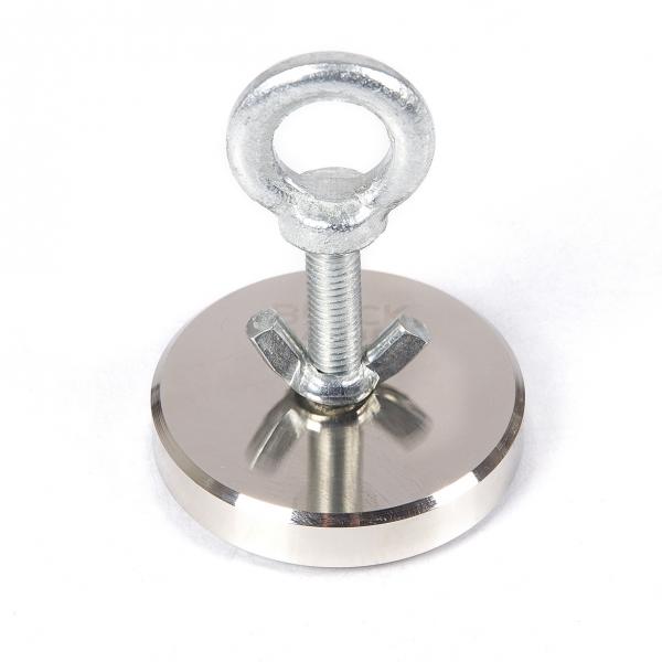 Juodasis magnetas F120 Žvejybos magnetas 120 kg