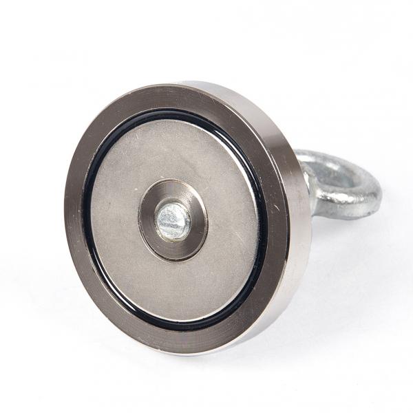 Juodasis magnetas F120 Žvejybos magnetas 120 kg