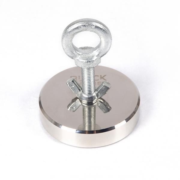 Juodasis magnetas F200 Žvejybos magnetas 200 kg