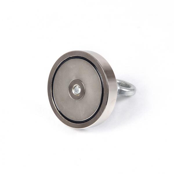 Juodasis magnetas F200 Žvejybos magnetas 200 kg