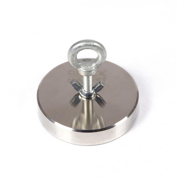 Juodasis magnetas F300 Žvejybos magnetas 300 kg