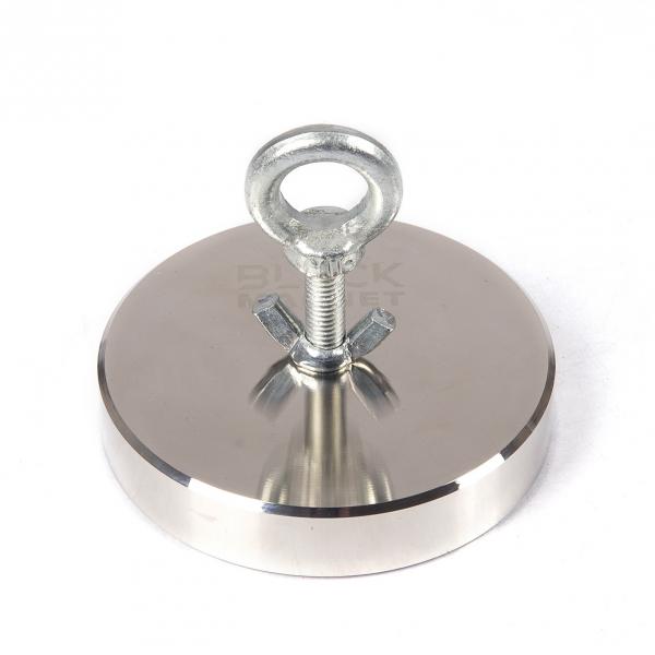 Juodasis magnetas F400 Žvejybos magnetas 400 kg