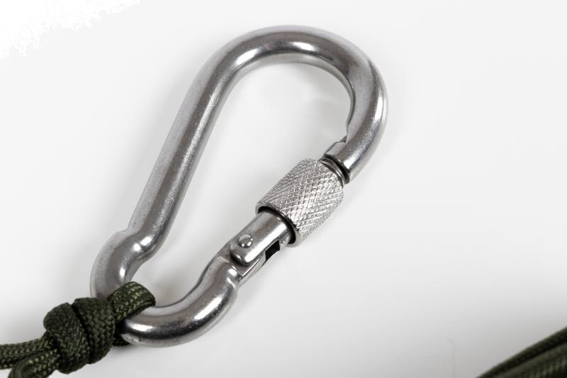 4 mm paracord virva paieškos magnetui juodai magnetui