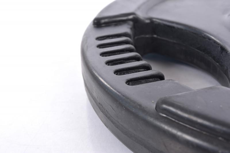 Olimpinis guminis svorio diskas 15 kg (50 mm)