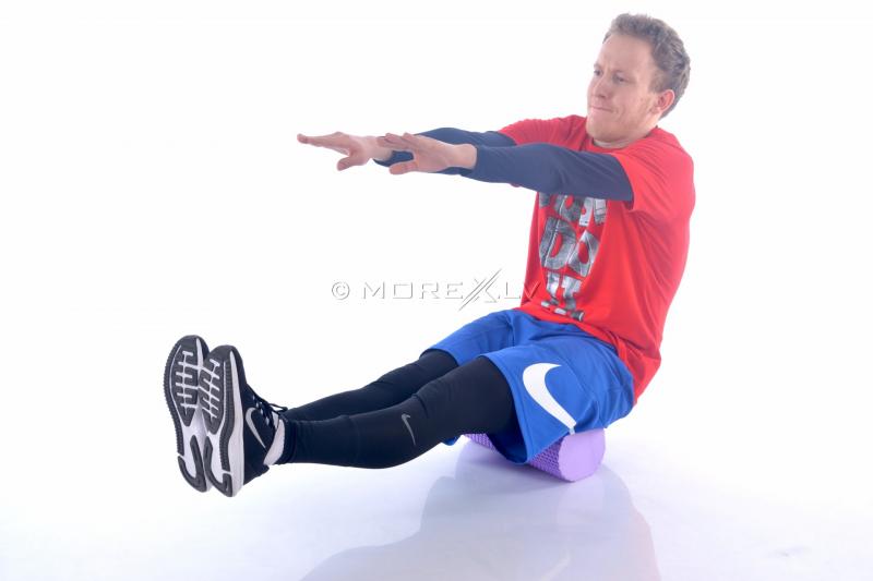 Masažo putų ritiniai, purpuriniai (DY-FR-004)