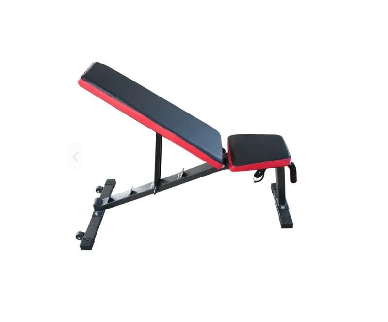 Fitness stotis, juoda-raudona