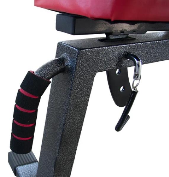 Fitness stotis, juoda-raudona