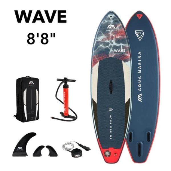 SUP plokštė Aqua Marina WAVE 265x75x10 cm BT-22WA