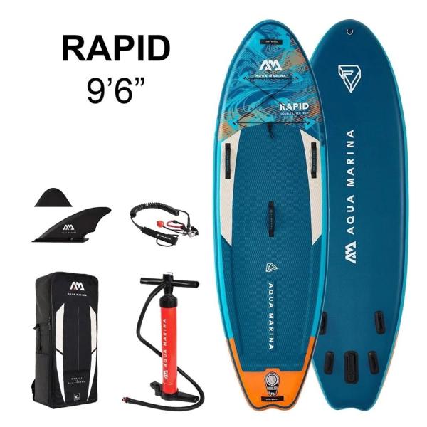 SUP plokštė Aqua Marina RAPID 289x84x15 cm BT-22RP