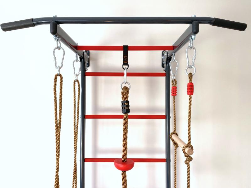 Švedijos siena vaikams RESTPRO® KID-1 pilka-raudona